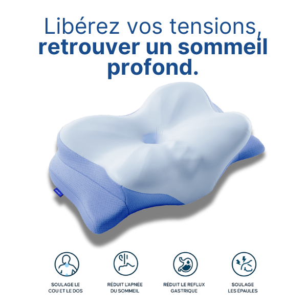 Oreiller Papillon™ - Dormez mieux